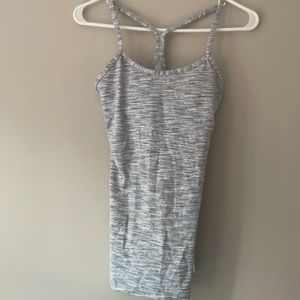 LULULEMON Power Y Tank Grey